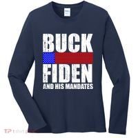Buck Fiden And His Mandates Women's Long Sleeve Shirt thumb 0