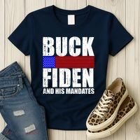 Buck Fiden And His Mandates Women's T-Shirt thumb 3