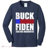 Buck Fiden And His Mandates Kids Long Sleeve Shirt thumb 0