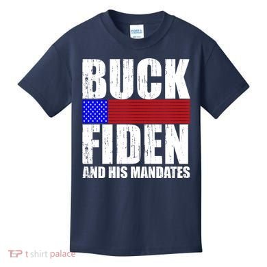 Buck Fiden And His Mandates Kids T-Shirt