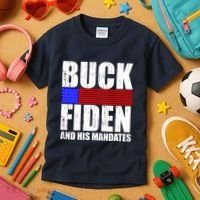 Buck Fiden And His Mandates Kids T-Shirt thumb 3