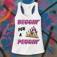 Beggin’ For A Peggin Women's Tank Top thumb 3