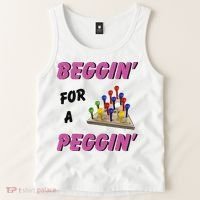 Beggin’ For A Peggin Tank Top thumb 2