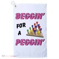 Beggin’ For A Peggin Golf Towel thumb 0