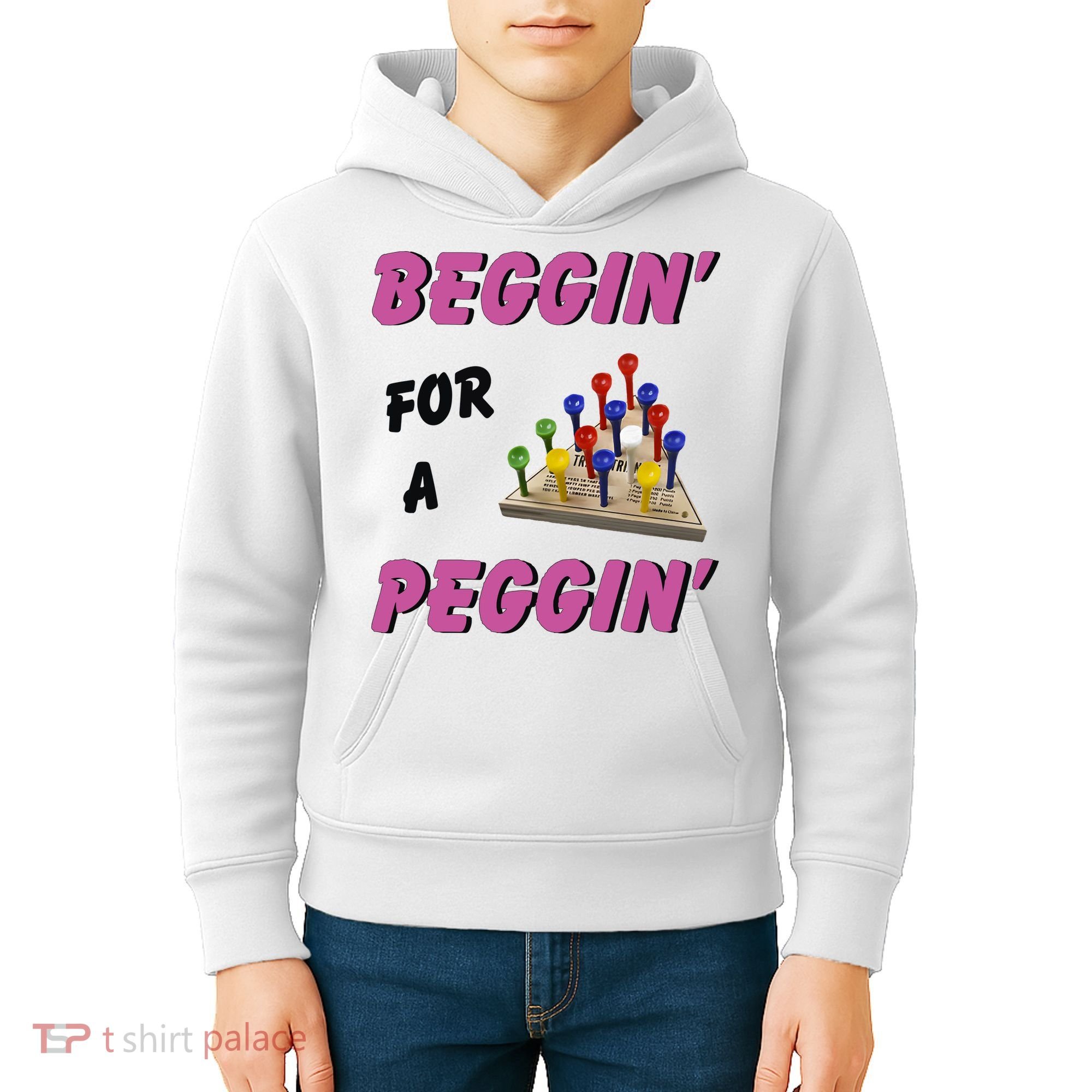 Beggin’ For A Peggin Kids Hoodie