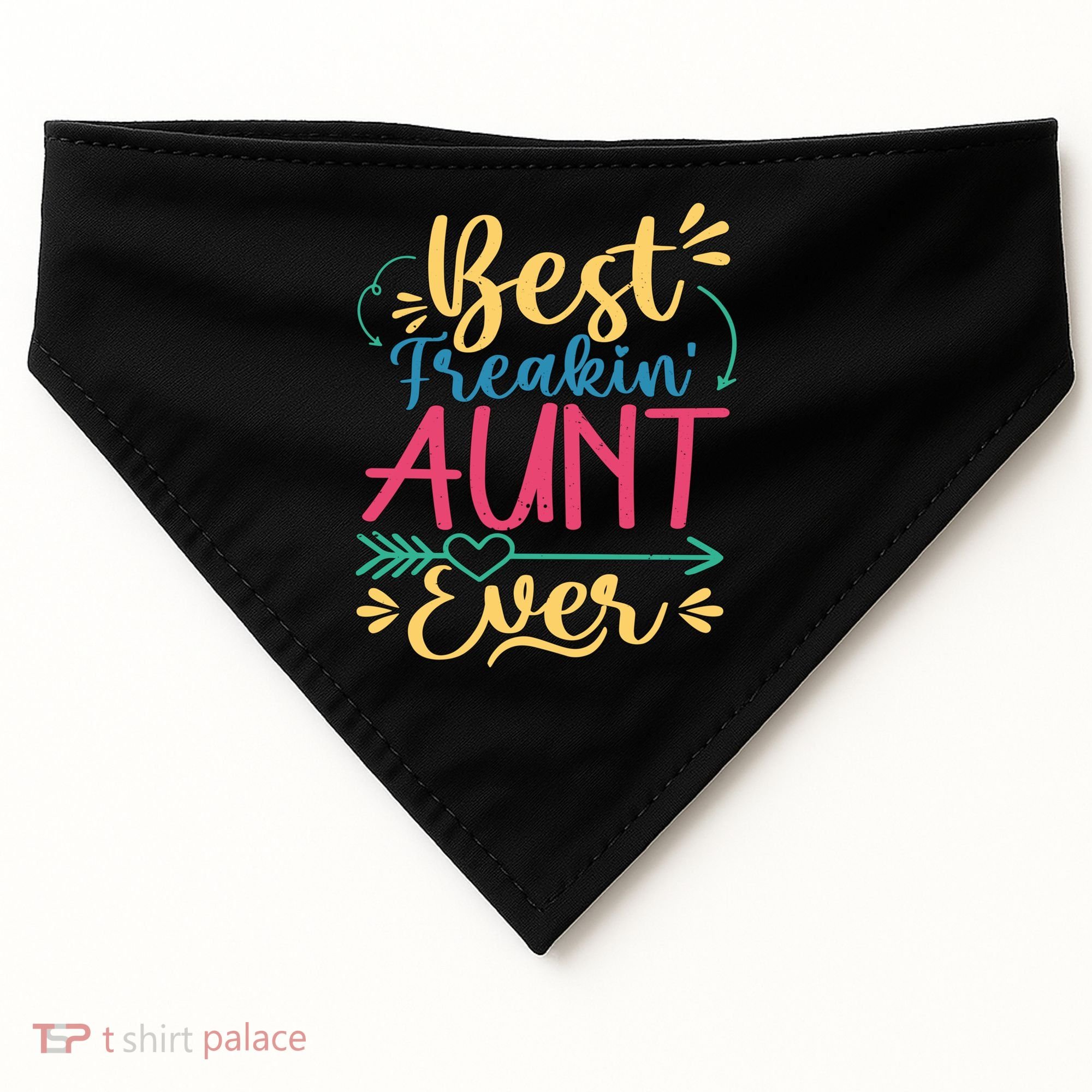 Best Freaking Aunt Ever For Auntie Gift USA-Made Doggie Bandana