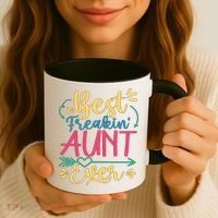 Best Freaking Aunt Ever For Auntie Gift Coffee Mug thumb 3
