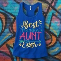 Best Freaking Aunt Ever For Auntie Gift Women's Tank Top thumb 3
