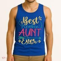 Best Freaking Aunt Ever For Auntie Gift Tank Top thumb 3