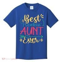 Best Freaking Aunt Ever For Auntie Gift Kids T-Shirt thumb 0