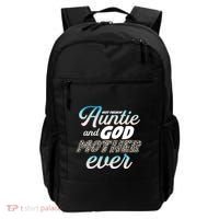 Best Freaking Auntie And Godmother Ever Niece Nephew Gift Backpack thumb 0