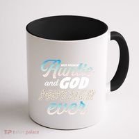 Best Freaking Auntie And Godmother Ever Niece Nephew Gift Coffee Mug thumb 1