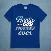 Best Freaking Auntie And Godmother Ever Niece Nephew Gift T-Shirt thumb 5