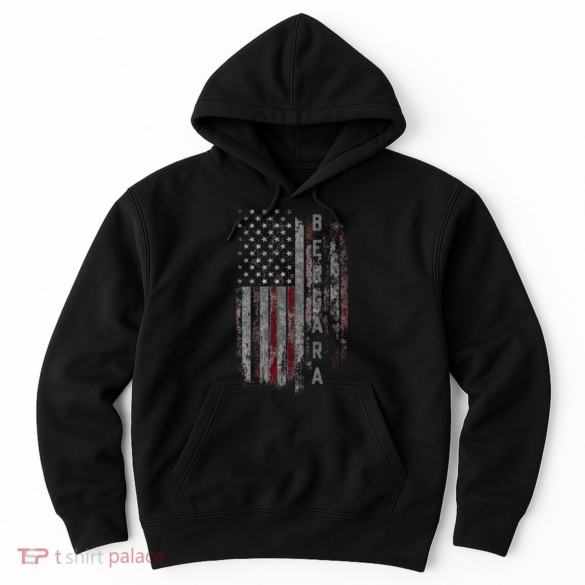 Bergara Family American Flag Hoodie