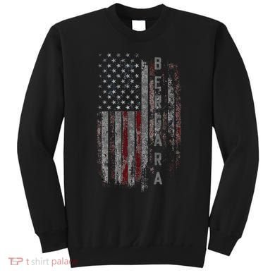 Bergara Family American Flag Sweatshirt