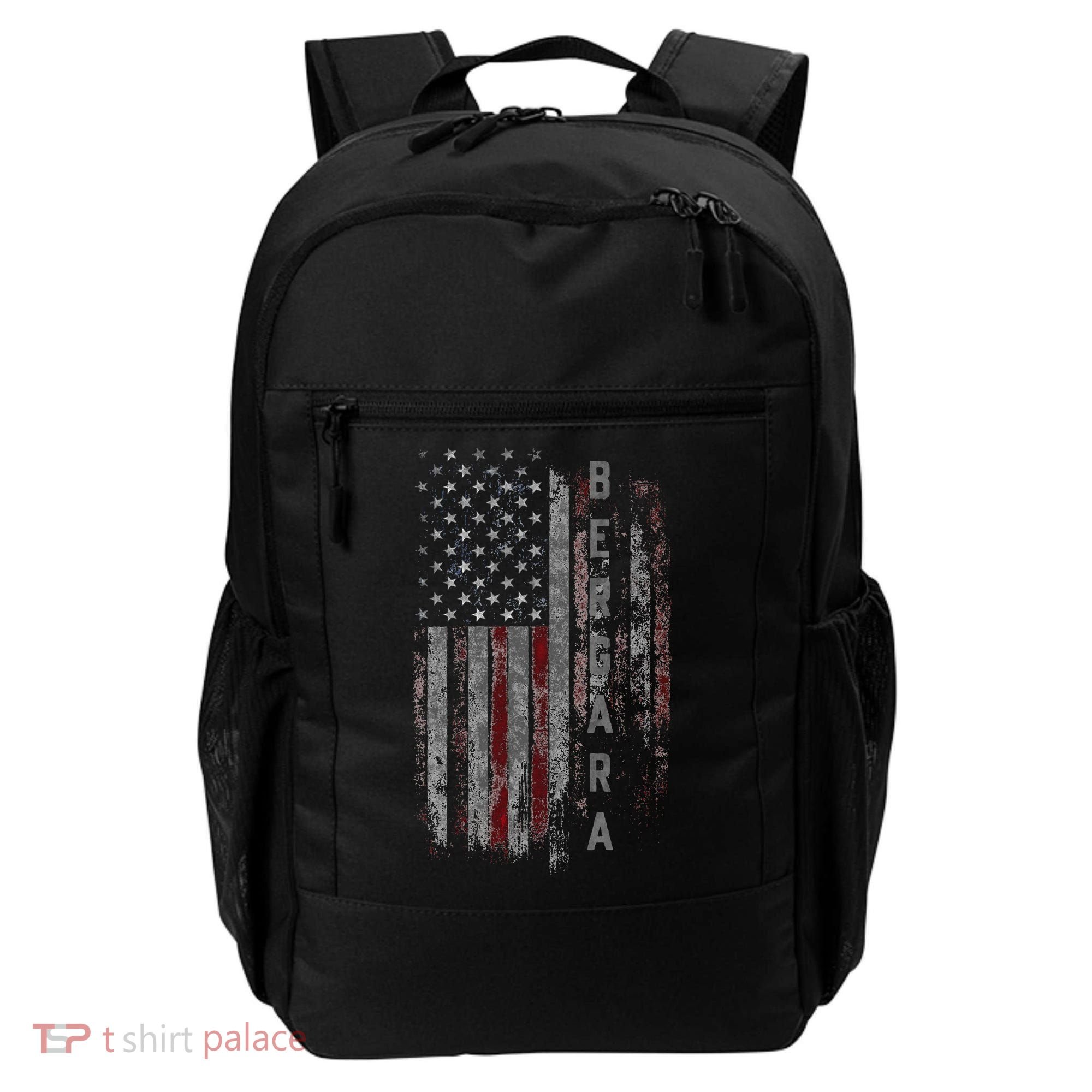 Bergara Family American Flag Backpack