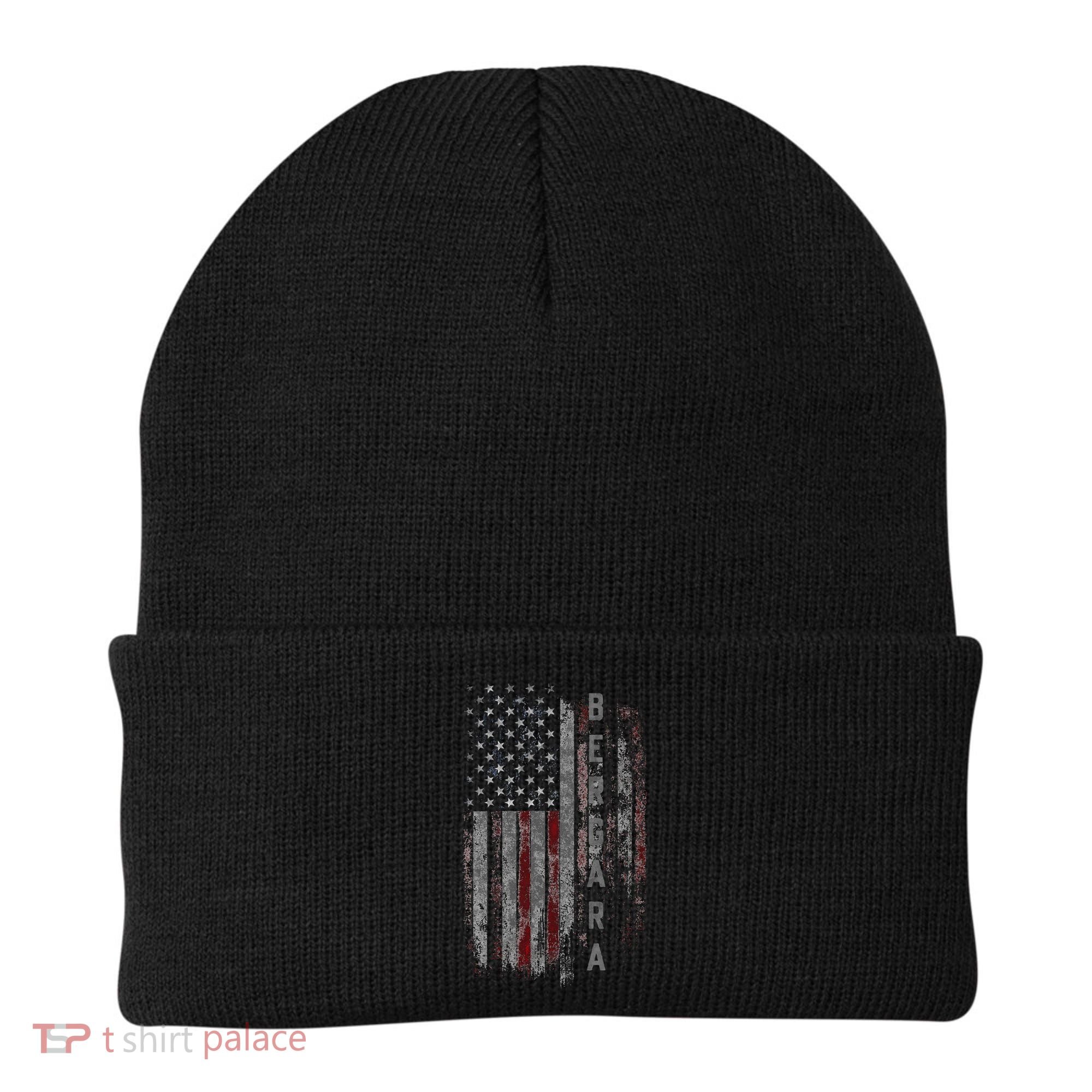 Bergara Family American Flag Beanie