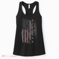 Bergara Family American Flag Women's Tank Top thumb 0