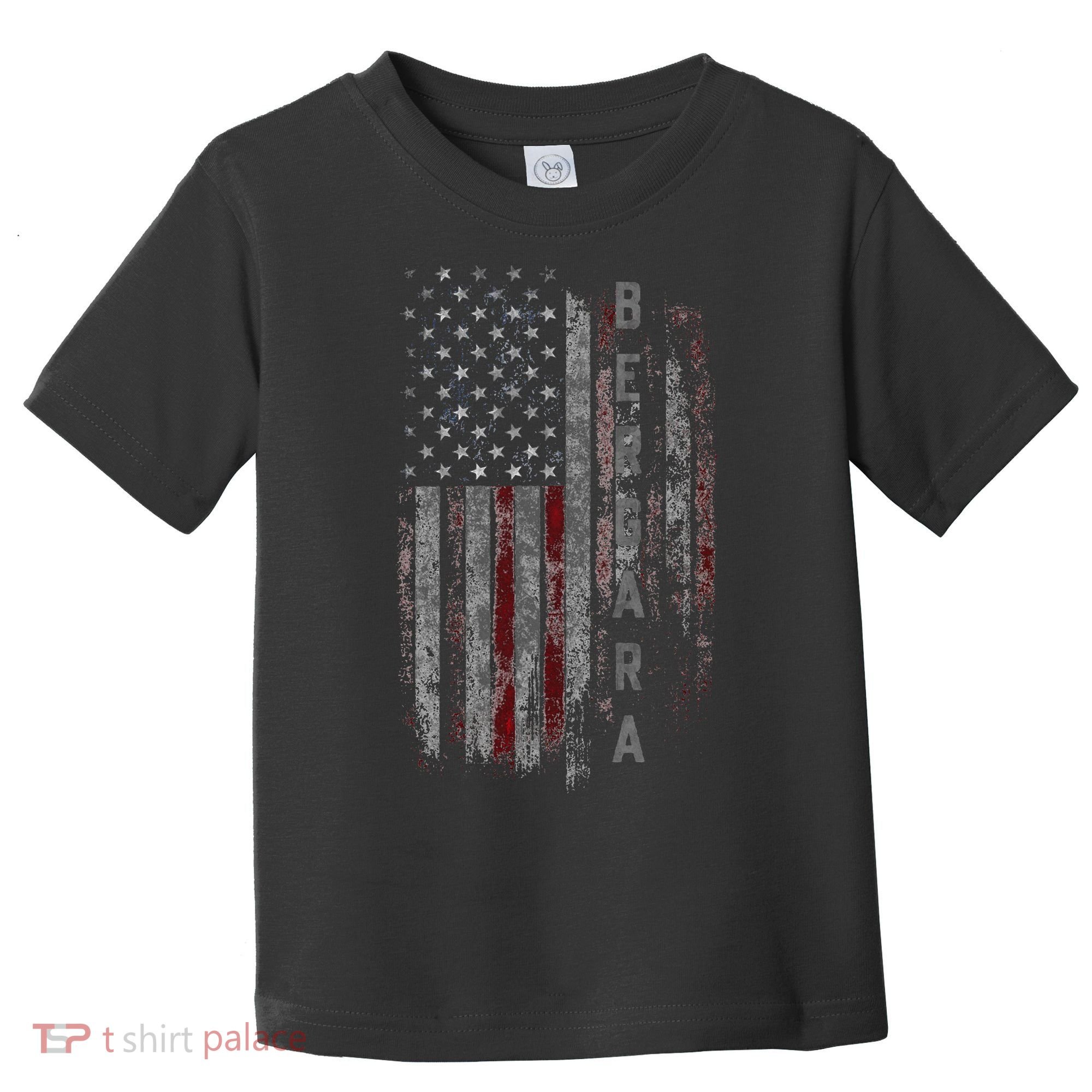 Bergara Family American Flag Toddler T-Shirt