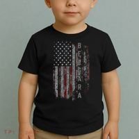 Bergara Family American Flag Toddler T-Shirt thumb 2