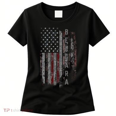 Bergara Family American Flag Women's T-Shirt