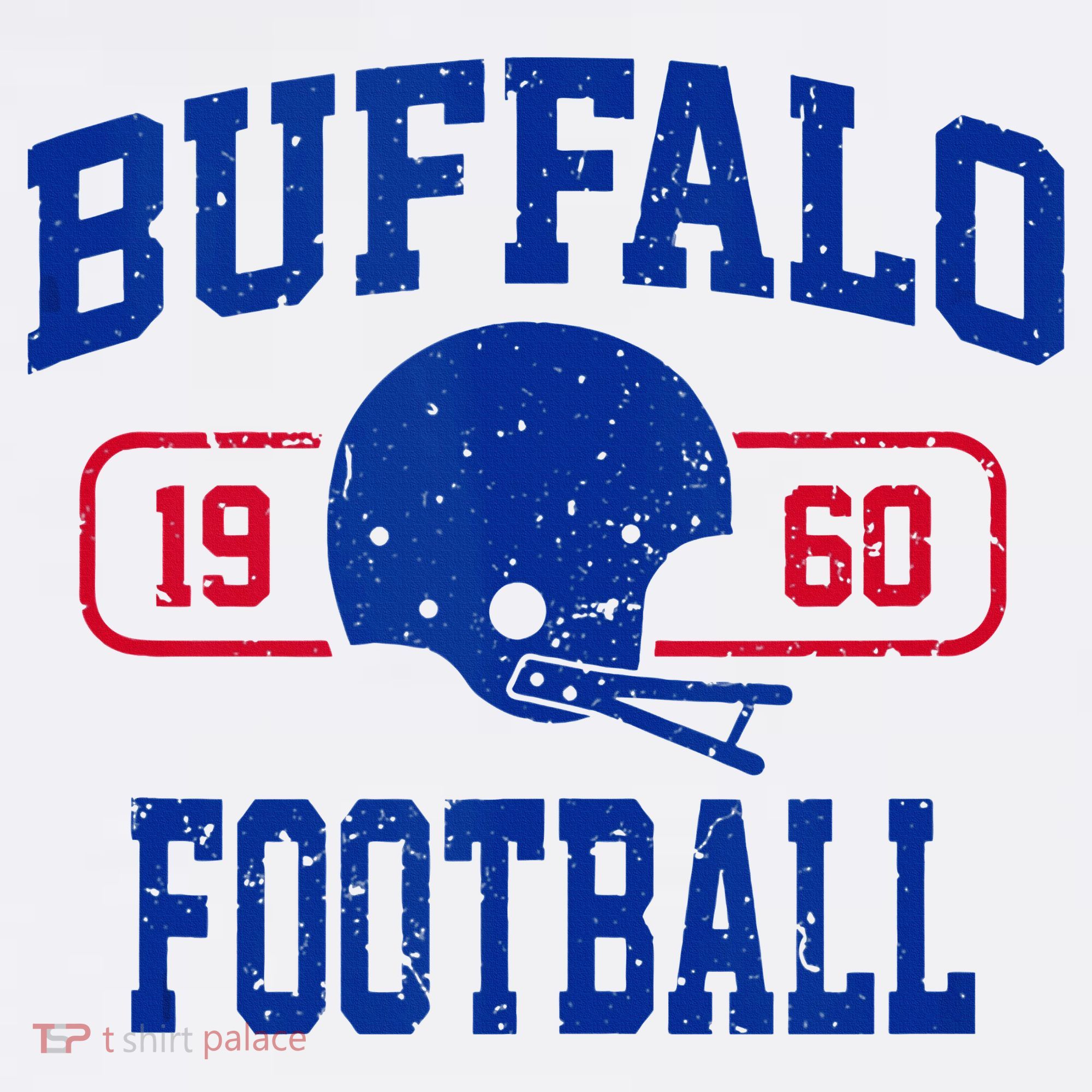 Buffalo Football Athletic Vintage Sports Team Fan T-Shirt