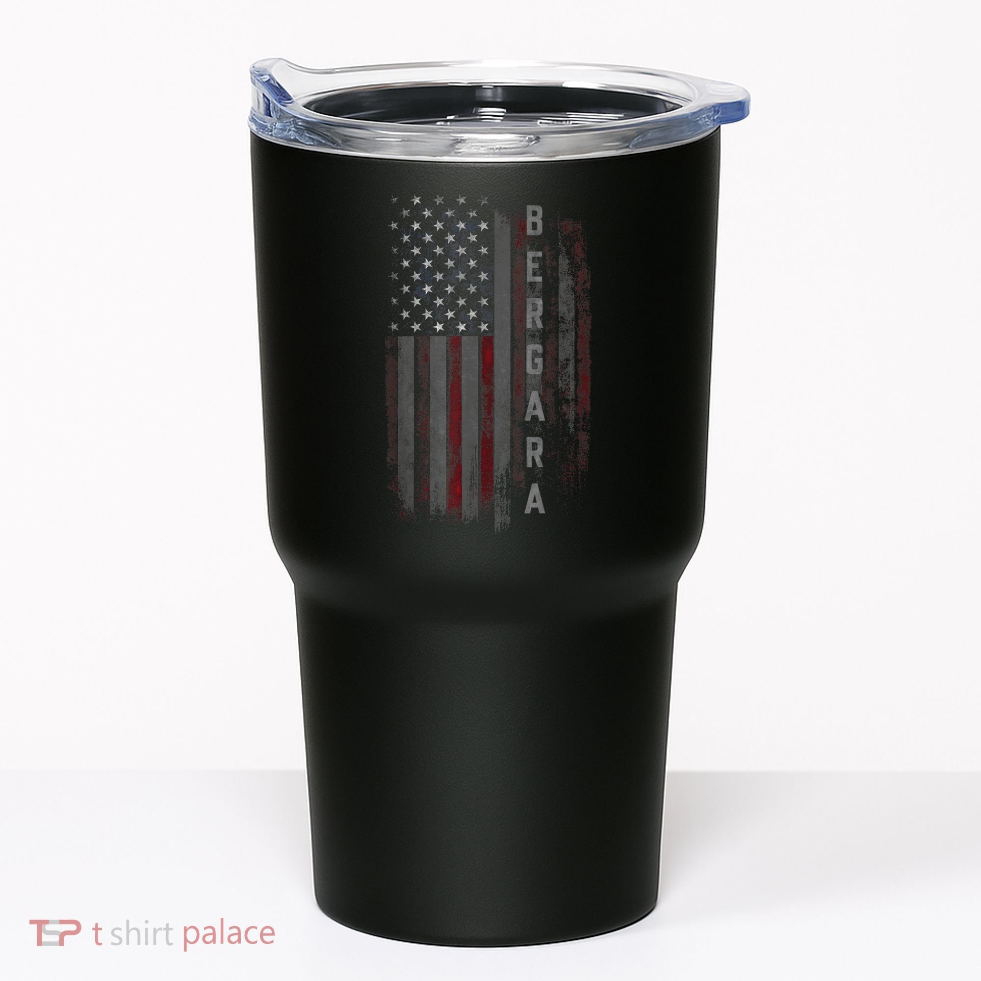 Bergara Family American Flag Tumbler