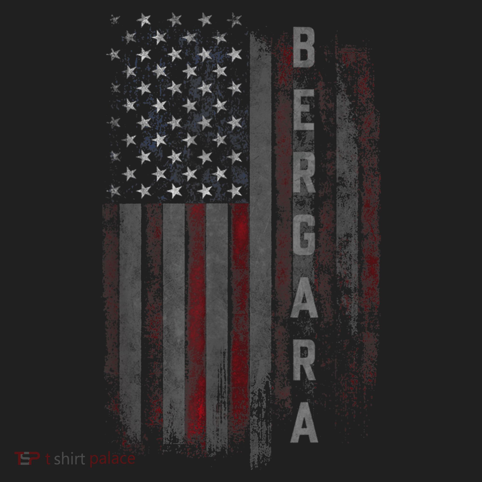 Bergara Family American Flag Tumbler