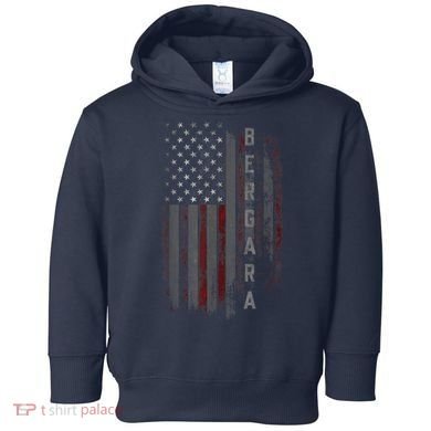 Bergara Family American Flag Toddler Hoodie