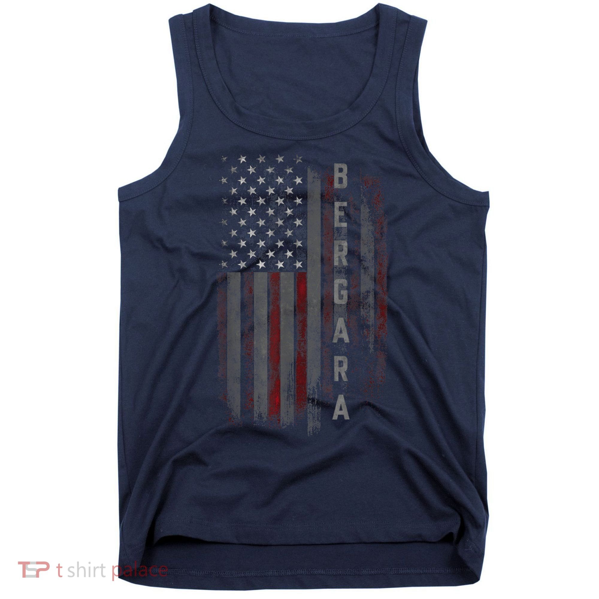 Bergara Family American Flag Tank Top