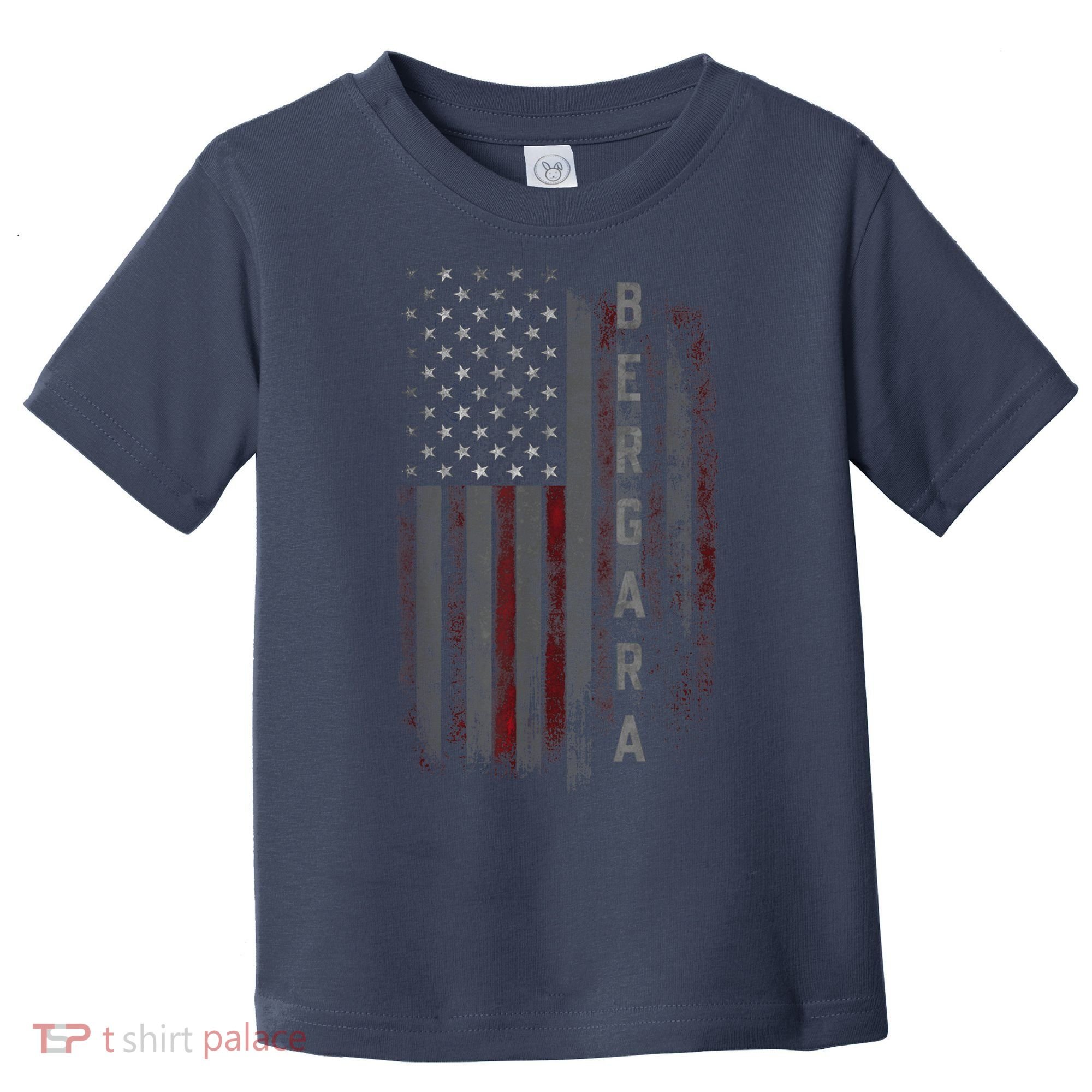 Bergara Family American Flag Toddler T-Shirt