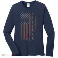 Bergara Family American Flag Women's Long Sleeve Shirt thumb 0