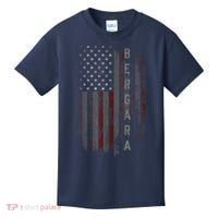 Bergara Family American Flag Kids T-Shirt thumb 0