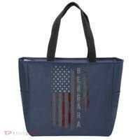 Bergara Family American Flag Tote Bag thumb 0