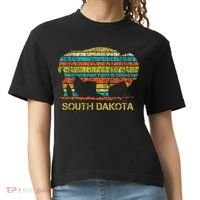 Buffalo For A South Dakota Vacation Comfort Colors Boxy T-Shirt thumb 0