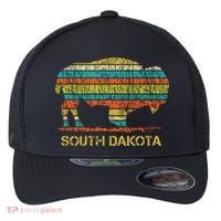 Buffalo For A South Dakota Vacation Flexfit Unipanel Trucker Cap thumb 0