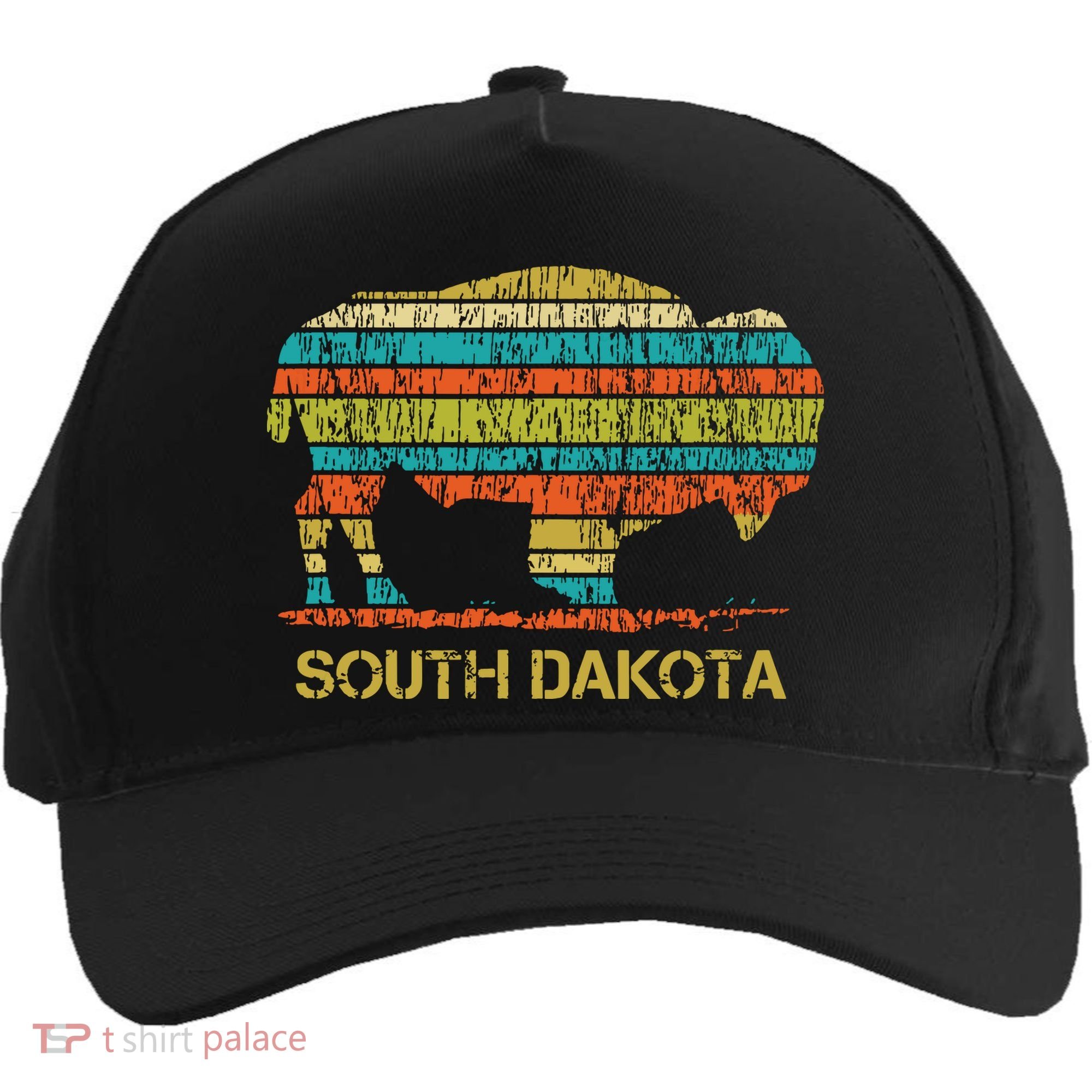 Buffalo For A South Dakota Vacation Five-Panel Snapback Cap