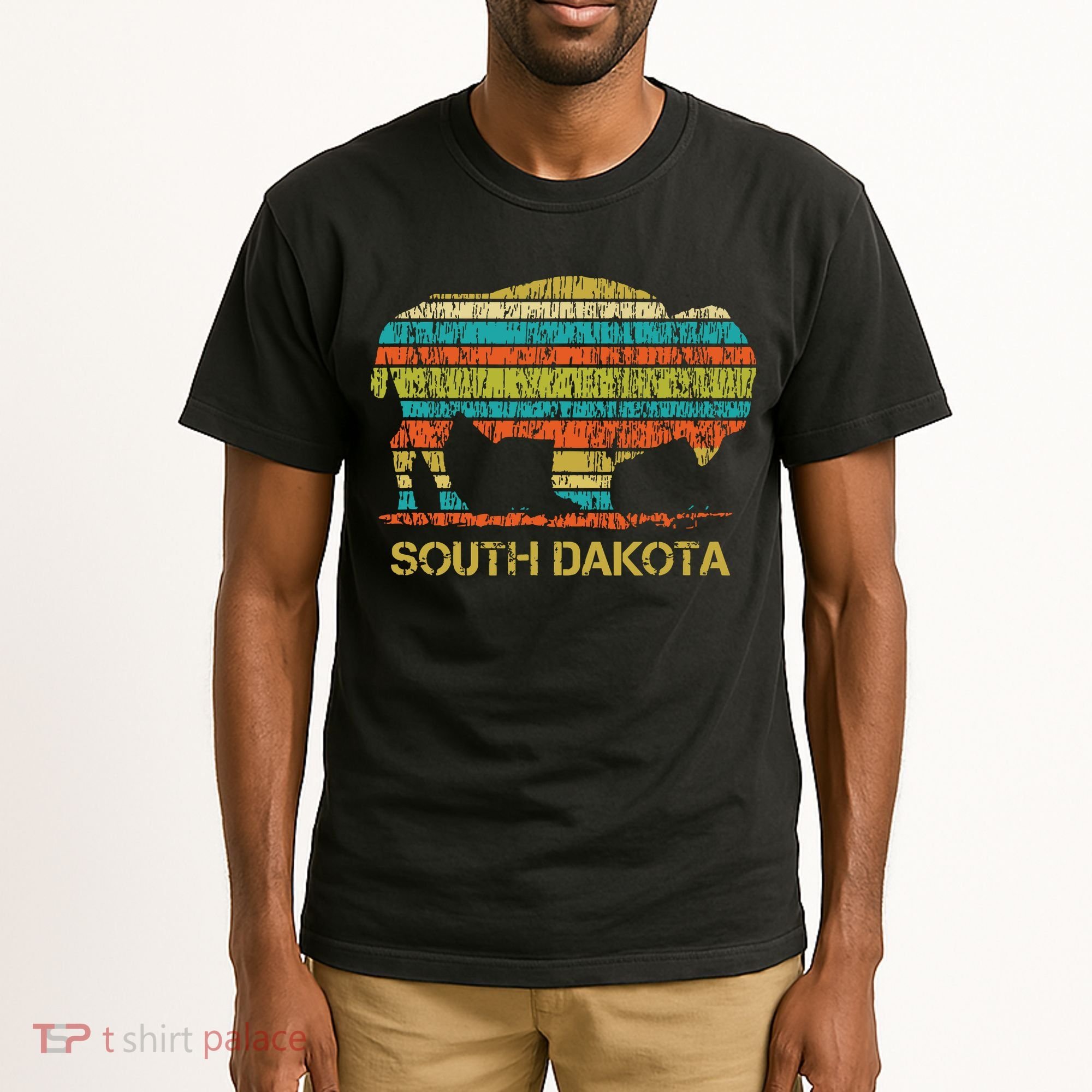 Buffalo For A South Dakota Vacation Tall T-Shirt