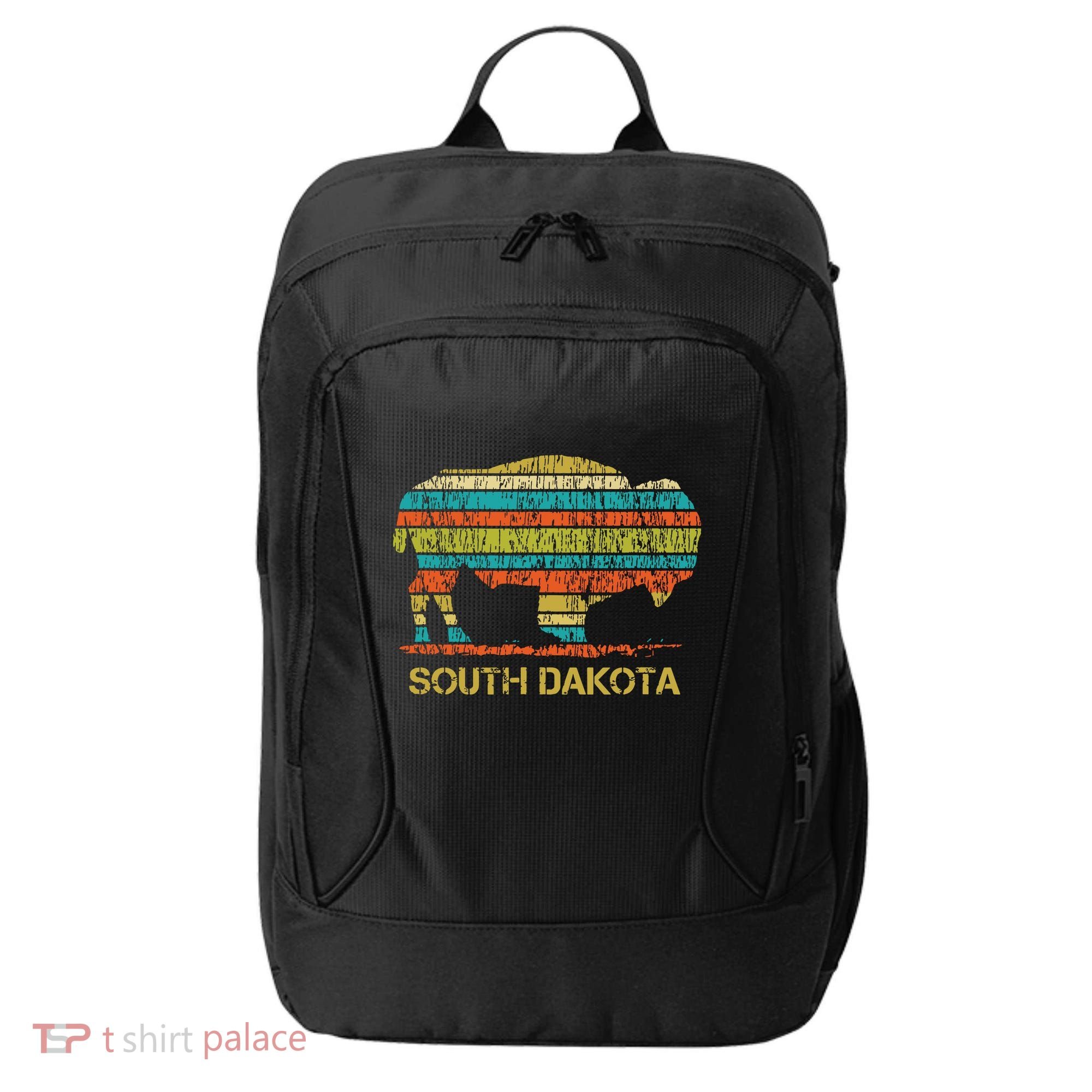 Buffalo For A South Dakota Vacation City Backpack