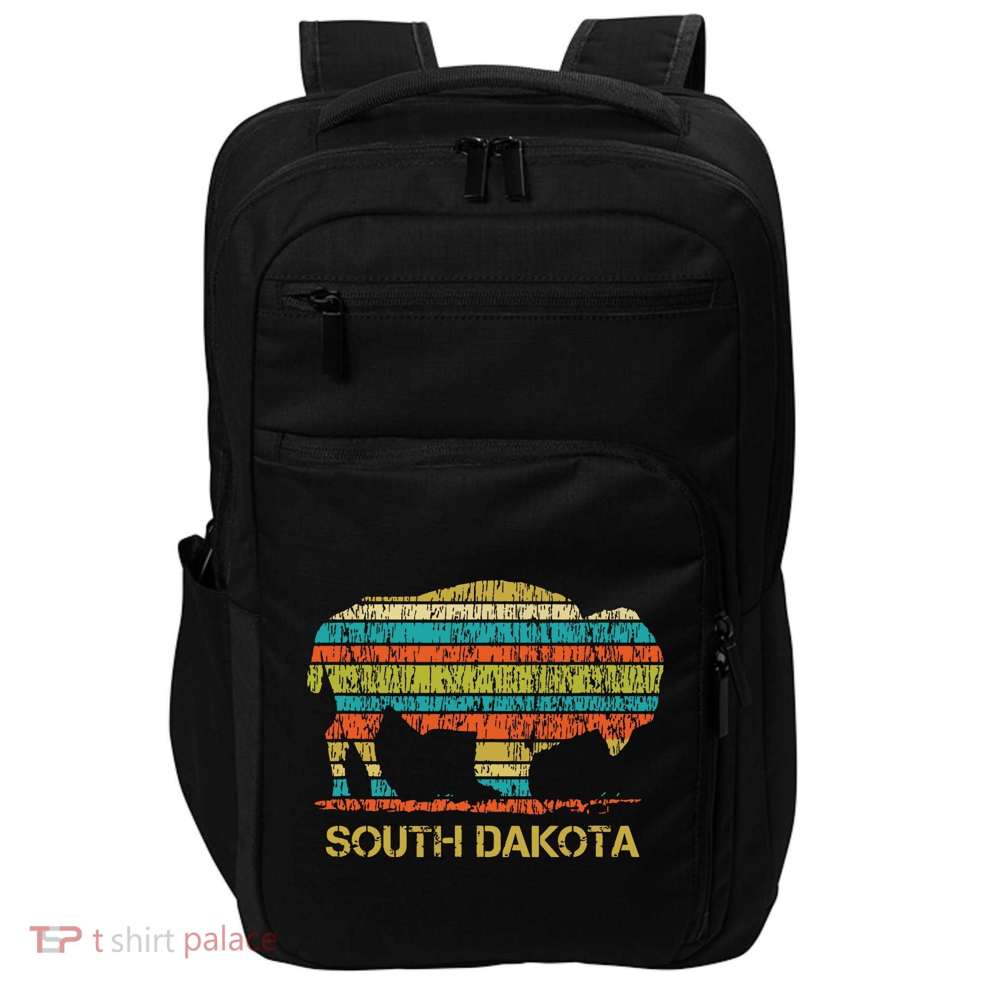 Buffalo For A South Dakota Vacation Impact Tech Backpack