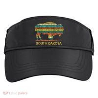 Buffalo For A South Dakota Vacation Adult Drive Performance Visor thumb 0