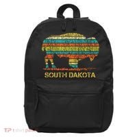 Buffalo For A South Dakota Vacation 16 in Basic Backpack thumb 0