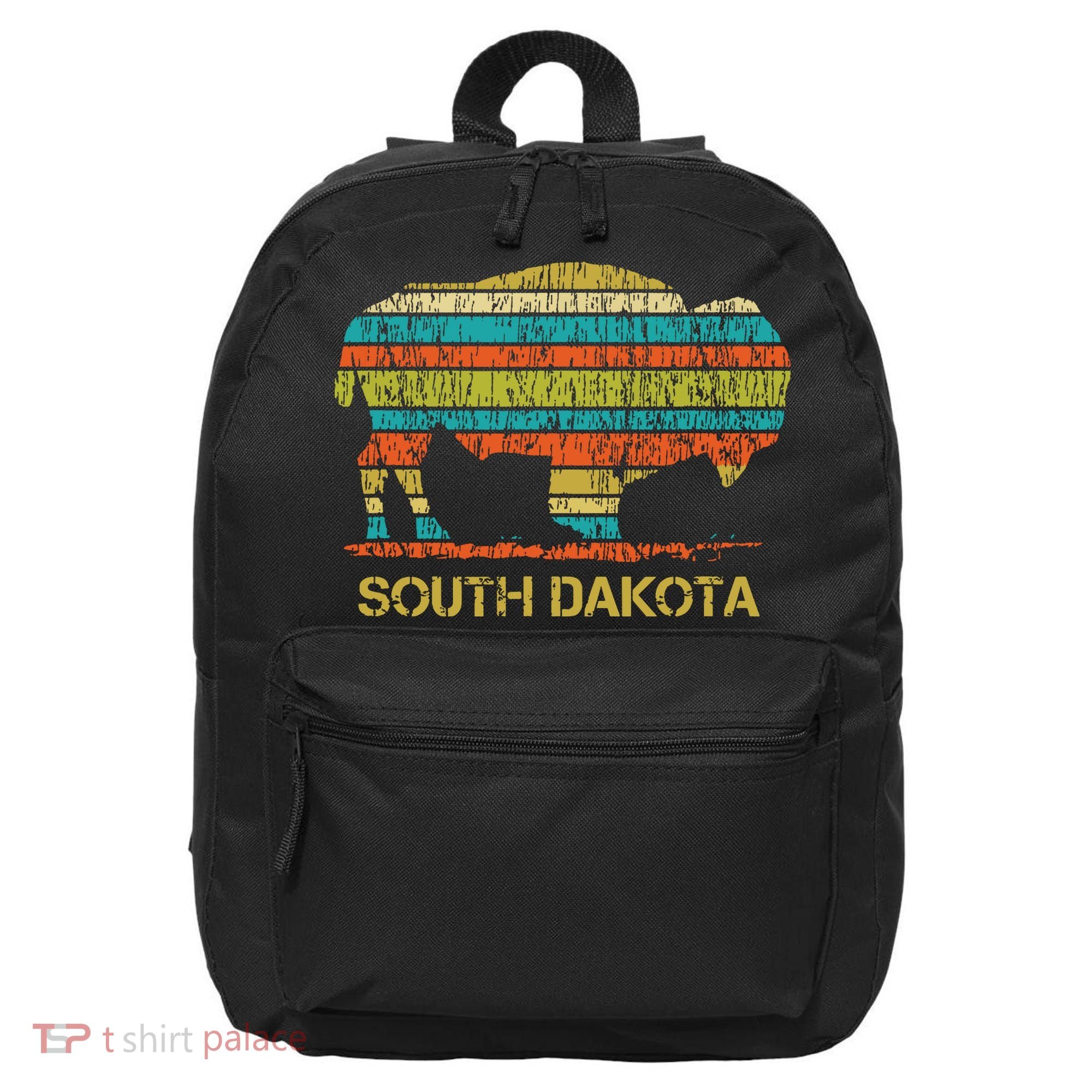 Buffalo For A South Dakota Vacation 16 in Basic Backpack