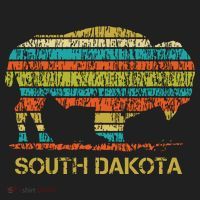 Buffalo For A South Dakota Vacation 40oz Vacuum Insulated Stainless Steel Travel Tumbler thumb 4