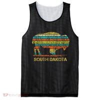 Buffalo For A South Dakota Vacation Mesh Reversible Basketball Jersey Tank thumb 0