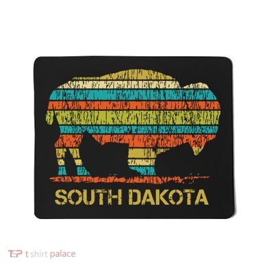Buffalo For A South Dakota Vacation Mousepad