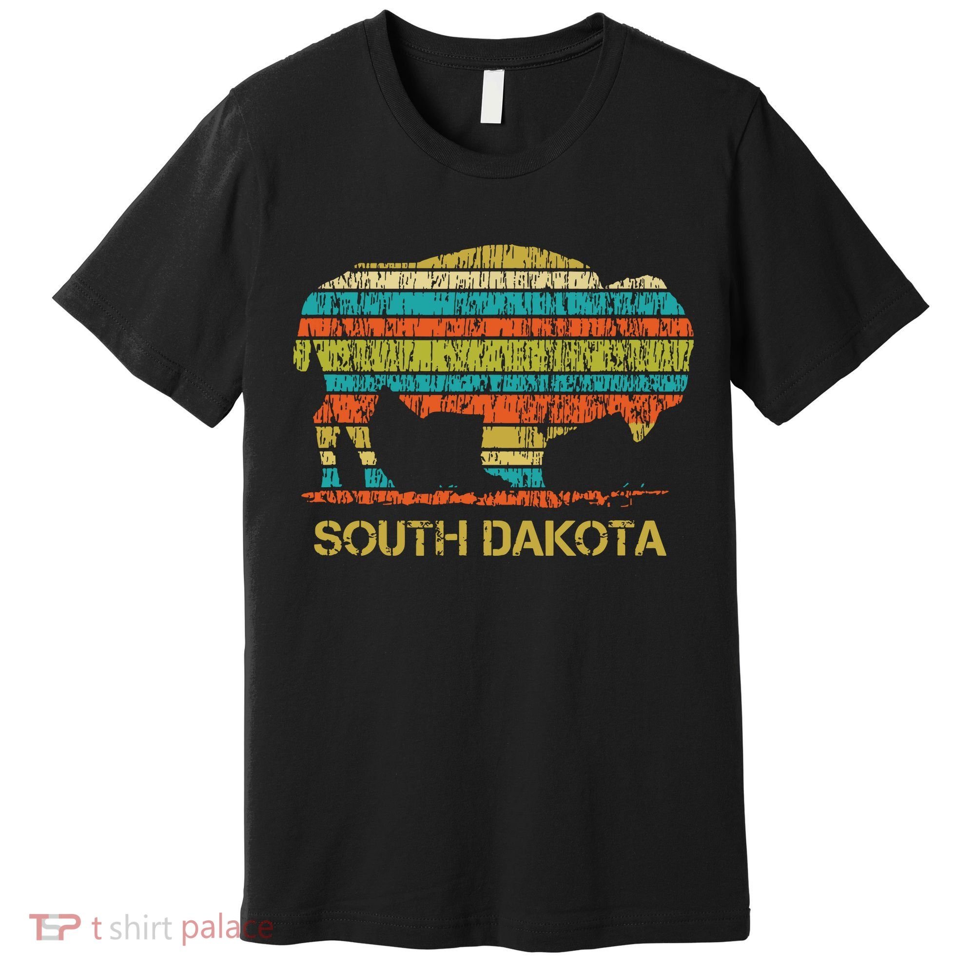 Buffalo For A South Dakota Vacation Premium T-Shirt