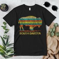 Buffalo For A South Dakota Vacation Premium T-Shirt thumb 2