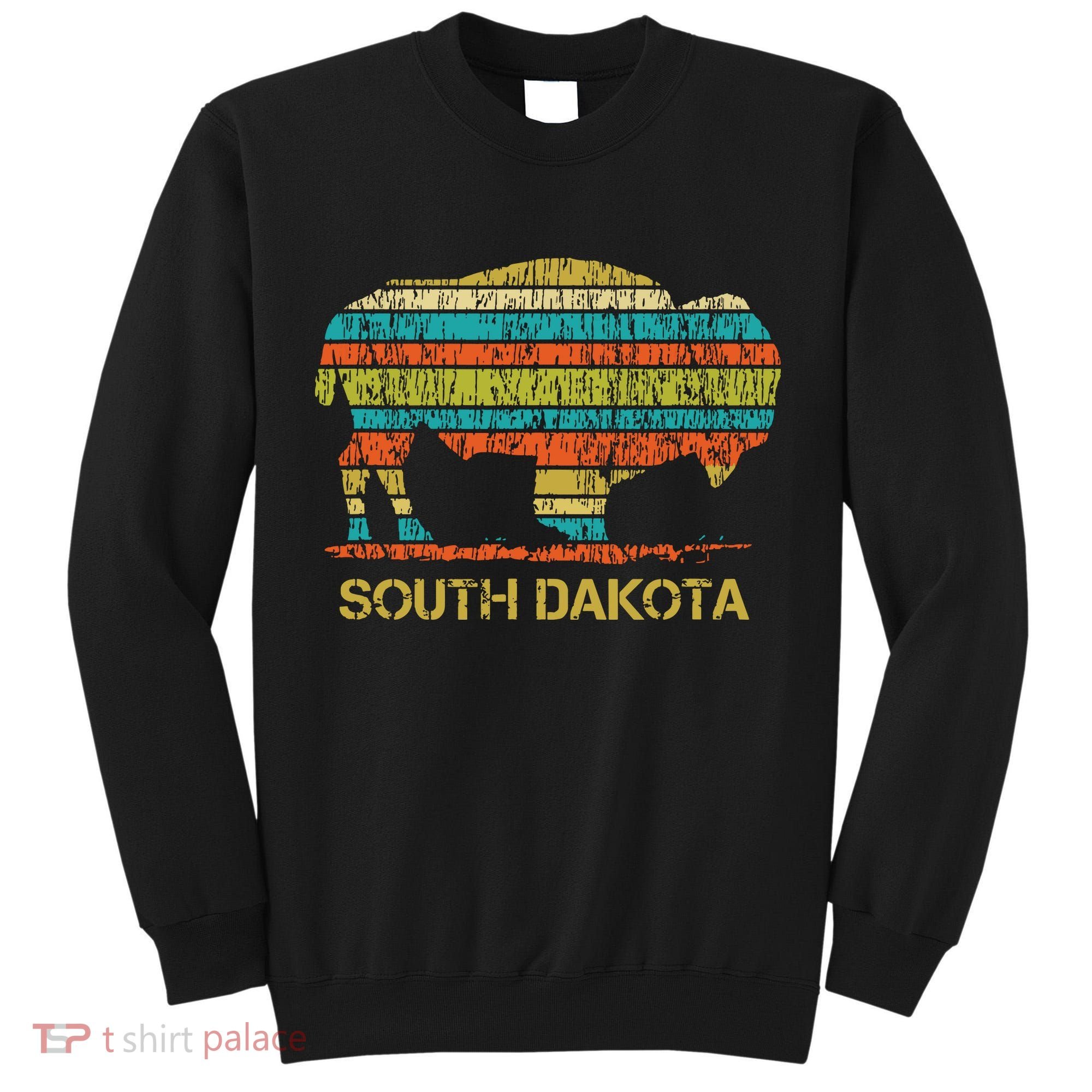 Buffalo For A South Dakota Vacation Tall Sweatshirt