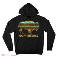Buffalo For A South Dakota Vacation Tall Hoodie thumb 0